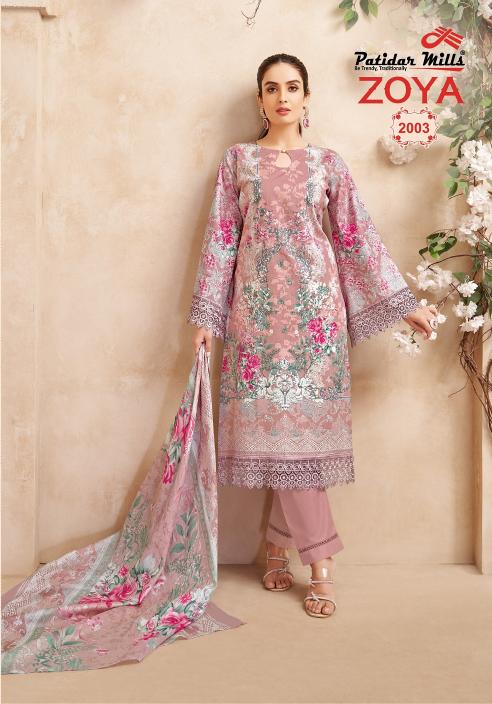 Patidar Zoya Vol-2 – Karachi Dress Material - Wholesale Catalog