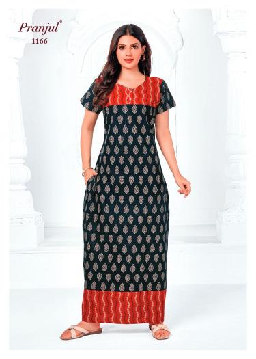 Pranjul Pragati Vol-11 – Cotton Nighty - Wholesale Catalog