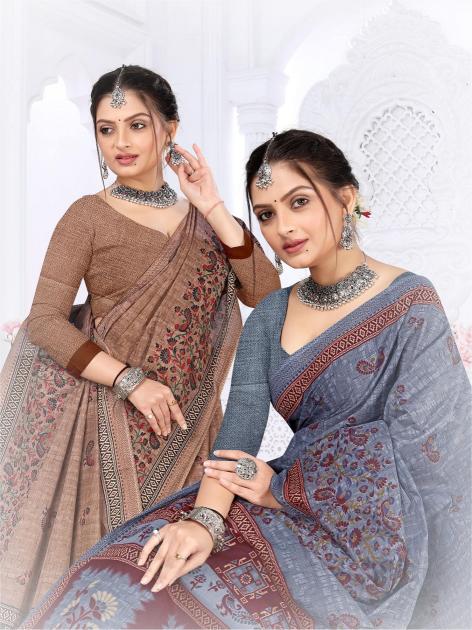 Premier Sarasvati Vol-1 – Cotton Sarees - Wholesale Catalog