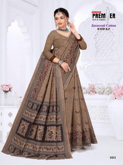 Premier Sarasvati Vol-1 – Cotton Sarees - Wholesale Catalog