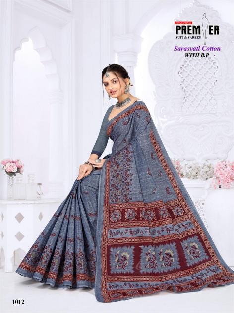 Premier Sarasvati Vol-1 – Cotton Sarees - Wholesale Catalog