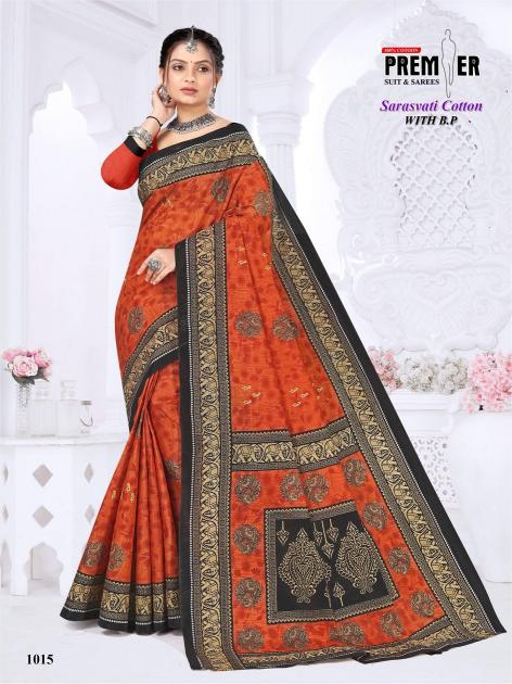 Premier Sarasvati Vol-1 – Cotton Sarees - Wholesale Catalog