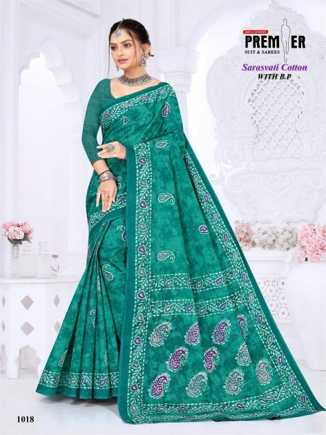 Premier Sarasvati Vol-1 – Cotton Sarees - Wholesale Catalog
