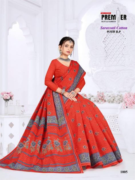 Premier Sarasvati Vol-1 – Cotton Sarees - Wholesale Catalog