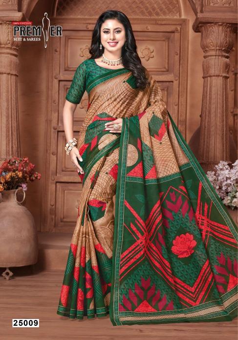 Premier Suncity Vol-25 - Cotton Sarees  - Wholesale Catalog