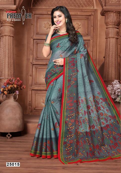 Premier Suncity Vol-25 - Cotton Sarees  - Wholesale Catalog