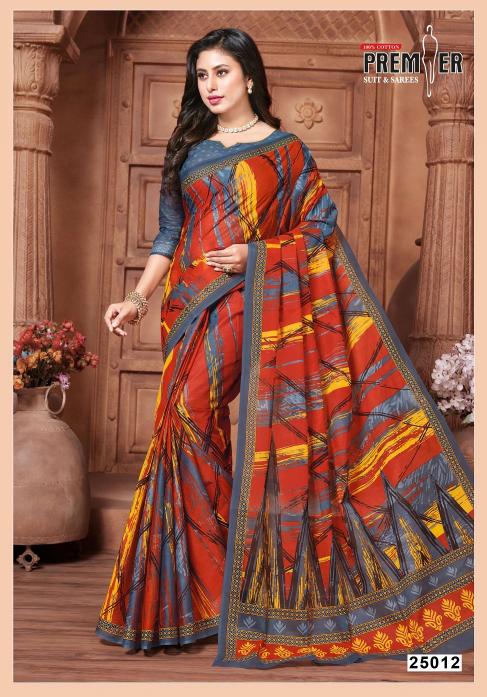 Premier Suncity Vol-25 - Cotton Sarees  - Wholesale Catalog