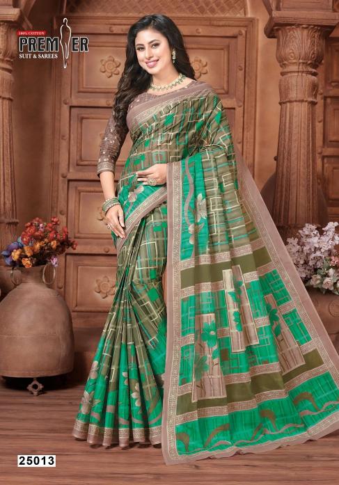 Premier Suncity Vol-25 - Cotton Sarees  - Wholesale Catalog
