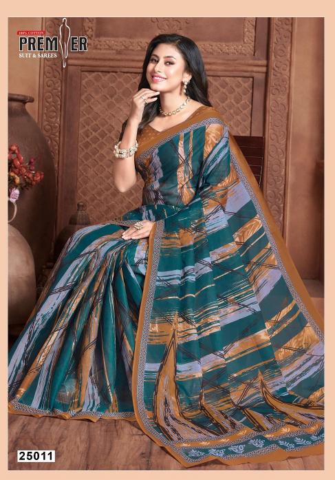 Premier Suncity Vol-25 - Cotton Sarees  - Wholesale Catalog