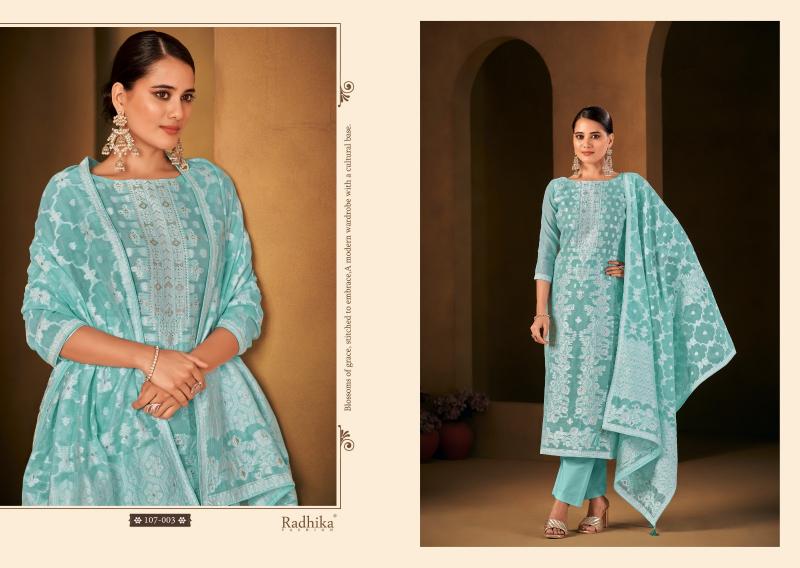 Radhika Azara Banarashi Adah Vol 3 catalog wholesale ladies dress material online
