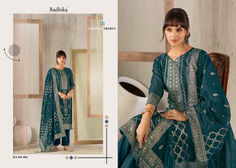 Radhika Azara Banarashi Adah Vol 4 catalog dress material wholesale in pune