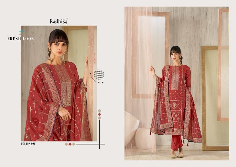 Radhika Azara Banarashi Adah Vol 4 catalog dress material wholesale in pune