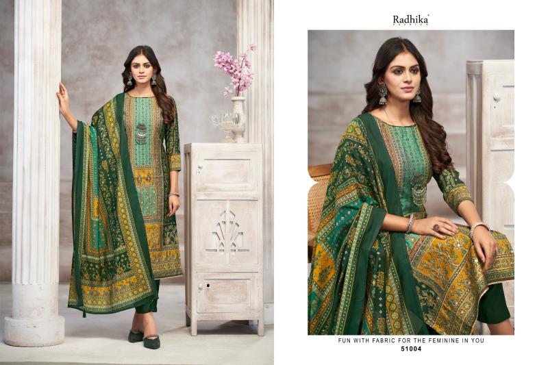 Radhika Azara Beauty Silk catalog wholesale dress material shops in tamil nadu