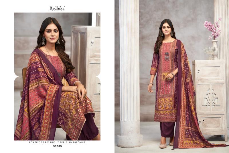 Radhika Azara Beauty Silk catalog wholesale dress material shops in tamil nadu