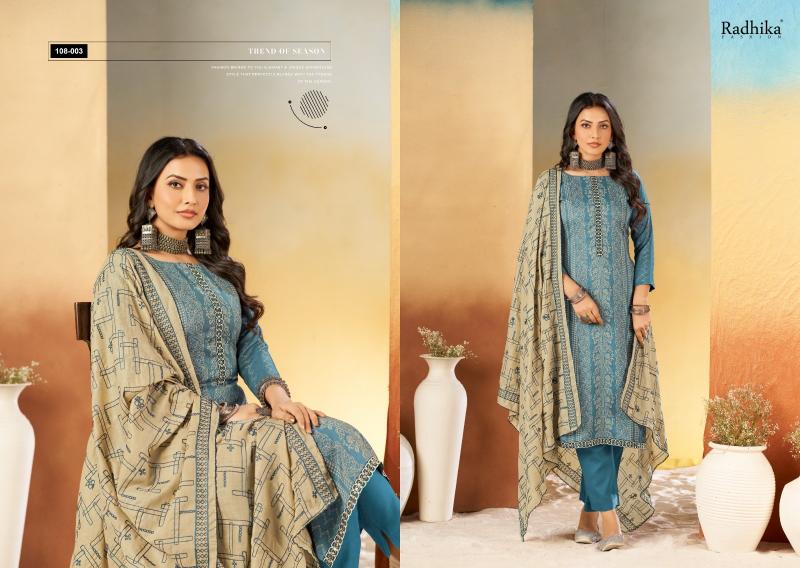 Radhika Azara Black Berry Vol 16 catalog wholesale market of ladies dress materials in mumbai