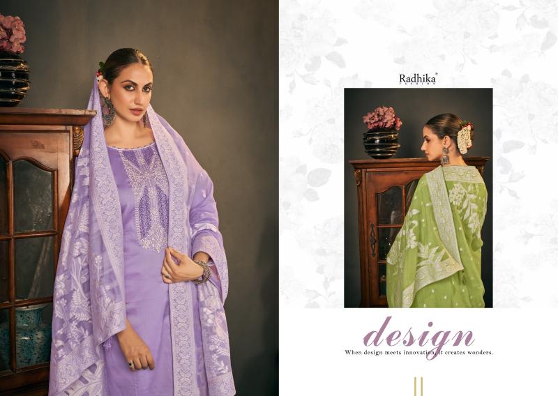 Radhika Azara Cycle Vol 4 catalog reya cotton dress materials wholesale