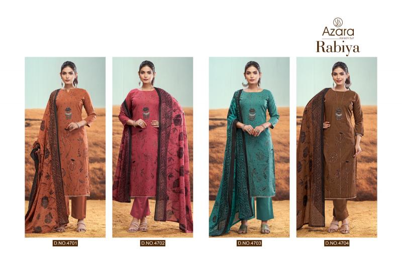 Radhika Azara Rabiya catalog wholesale dress material dealers in chennai