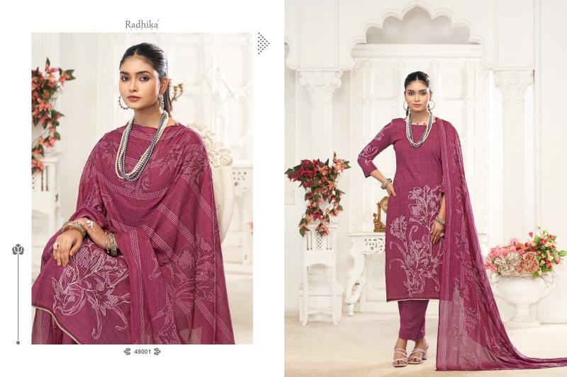 Radhika Azara Saloni catalog wholesale dress materials in mahagiri
