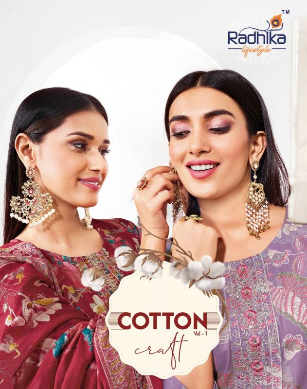 Radhika Lifestyle Cotton Craft Vol 1 catalog 3xl cotton kurtis online india