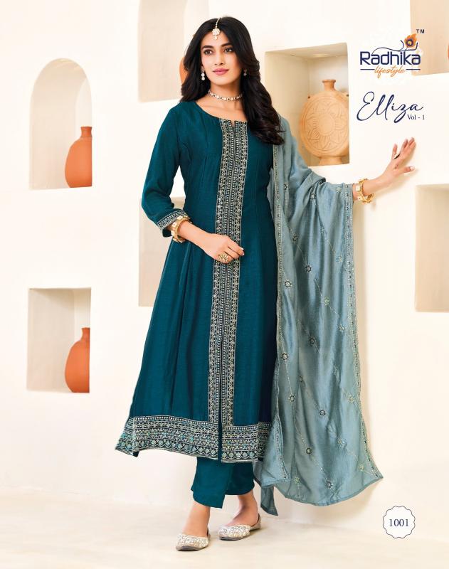 Radhika Lifestyle Elliza vol 1 catalog selfie kurtis online shopping india