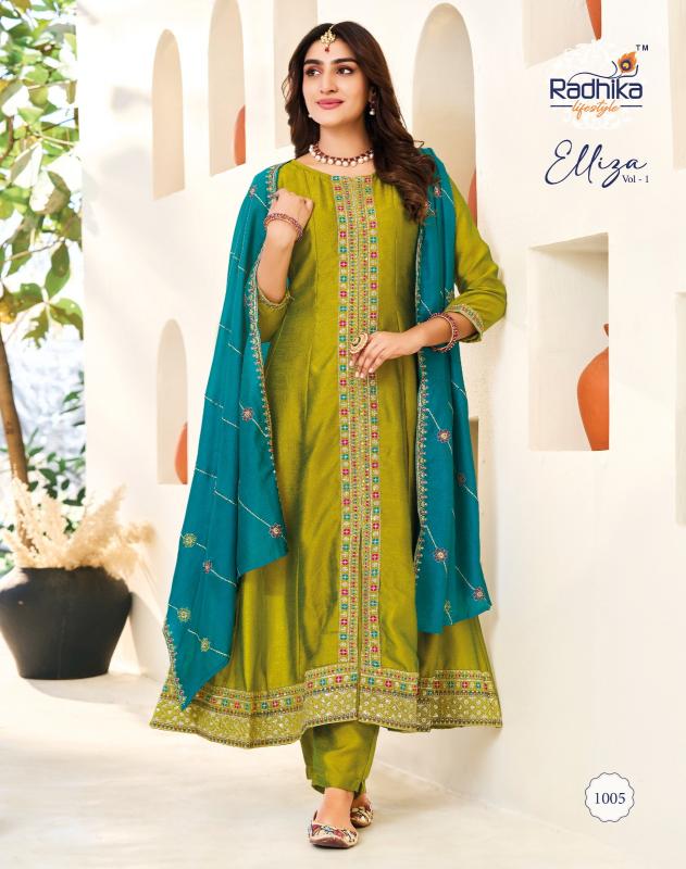 Radhika Lifestyle Elliza vol 1 catalog selfie kurtis online shopping india