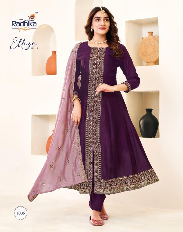 Radhika Lifestyle Elliza vol 1 catalog selfie kurtis online shopping india