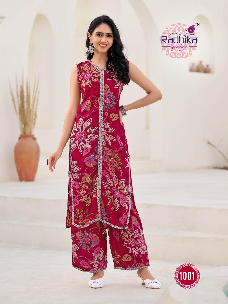 Radhika Lifestyle Evergreen catalog coord set women under ₹1000