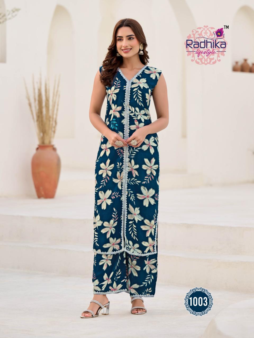 Radhika Lifestyle Evergreen catalog coord set women under ₹1000