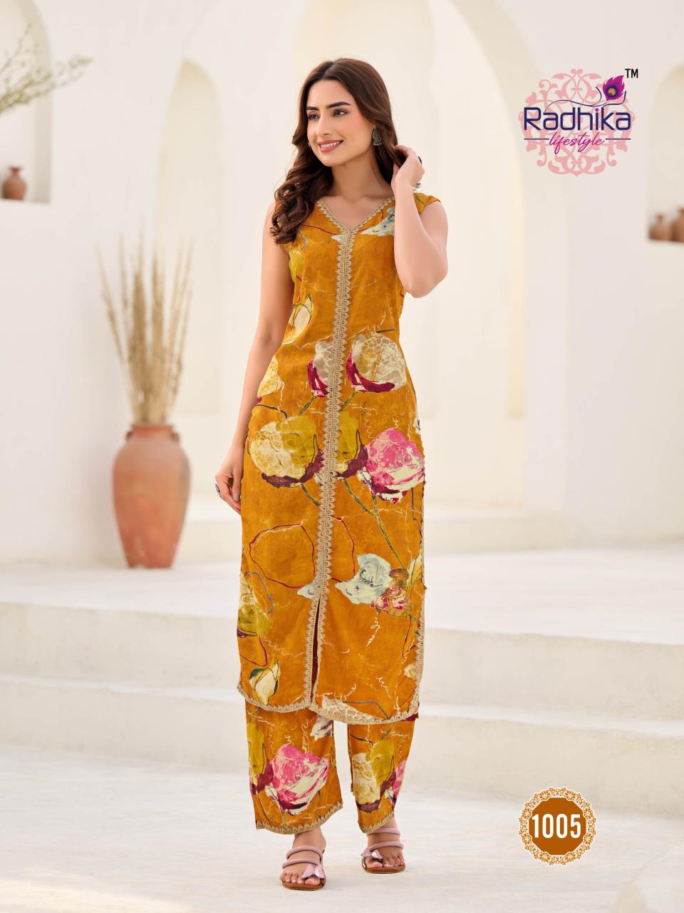 Radhika Lifestyle Evergreen catalog coord set women under ₹1000