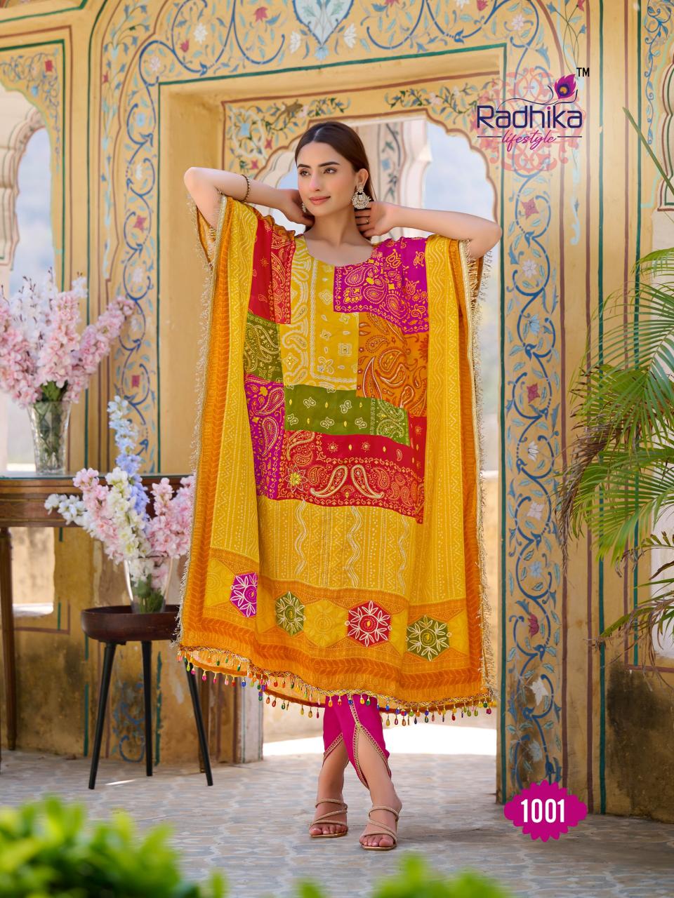 Radhika Lifestyle Noor vol 1 catalog buy kaftan kurti online india