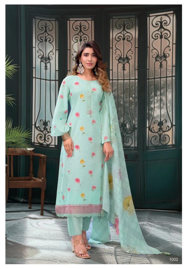 Rang Fashion Aaleen Catalog rajasthani dress material wholesale markets 