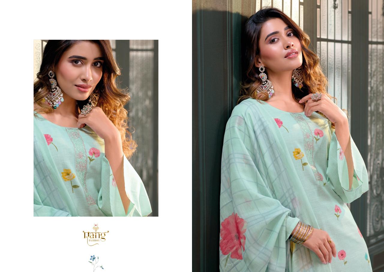 Rang Fashion Aaleen Catalog rajasthani dress material wholesale markets 