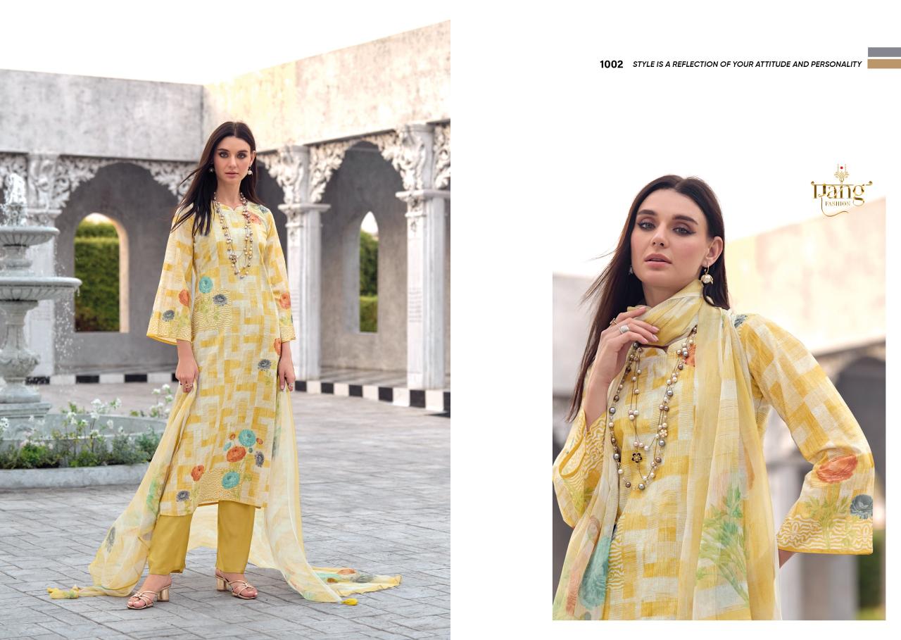 Rang Fashion Belona Catalog wholesale synthetic dress materials with price 