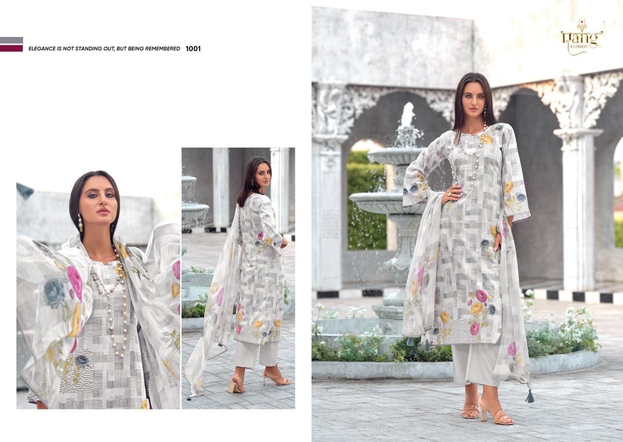 Rang Fashion Belona Catalog wholesale synthetic dress materials with price 