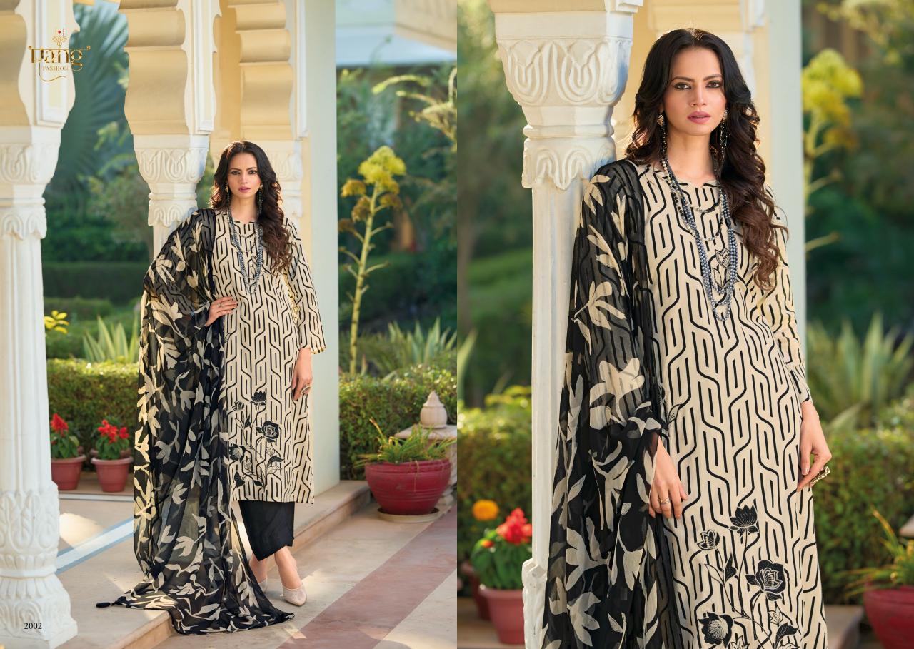 Rang Fashion Taksh Catalog wholesale dress material in rajkot
