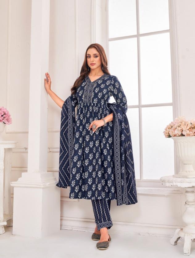 Rangi Sangi Nayantara catalog lucknowi kurti catalogue