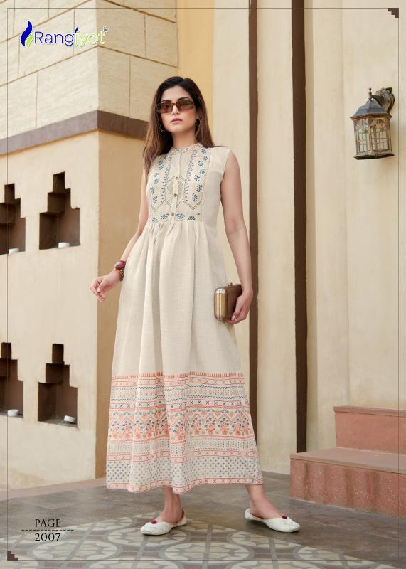 Rangjyot Charvi Vol 2 catalog maxi dress for women