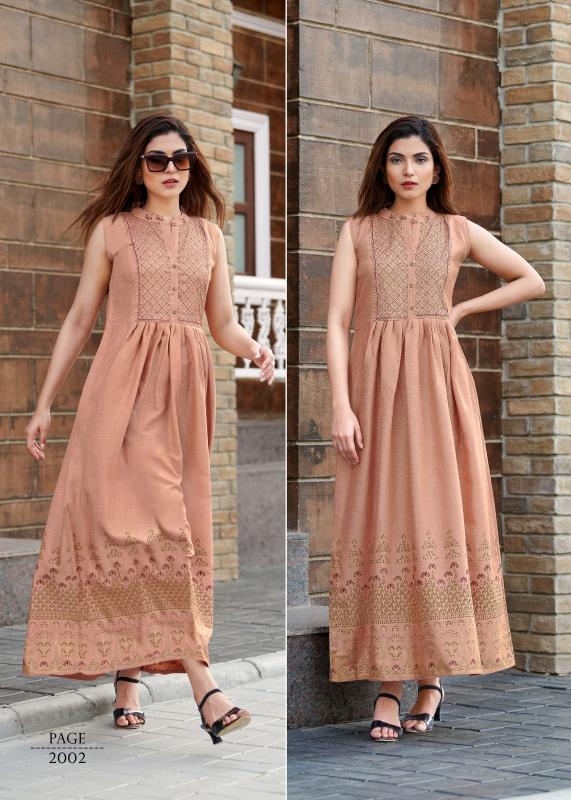 Rangjyot Charvi Vol 2 catalog maxi dress for women