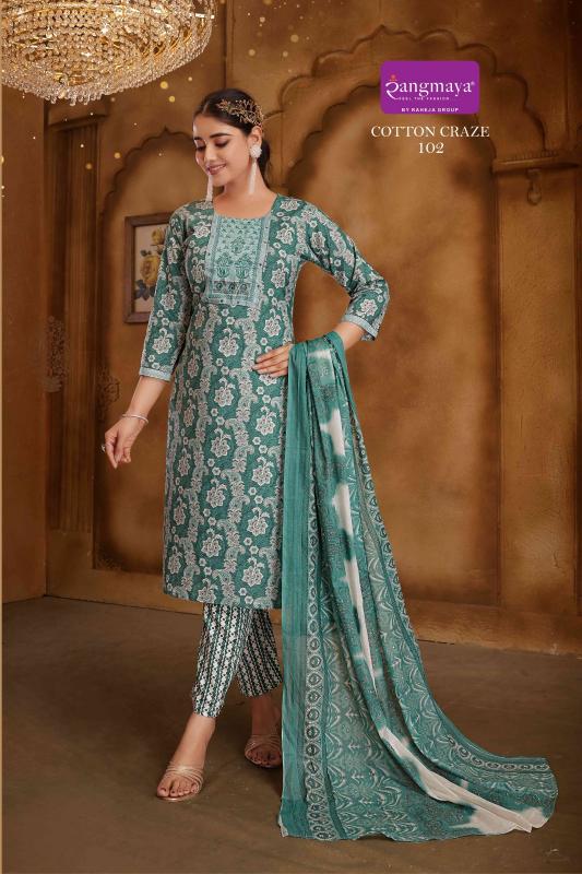 Rangmaya Cotton Craze catalog woman kurti brands in india