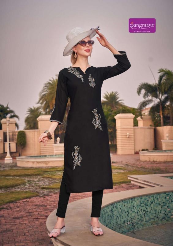 Rangmaya Farah catalog fab india short kurtis