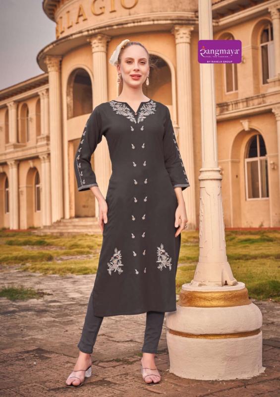 Rangmaya Farah catalog fab india short kurtis
