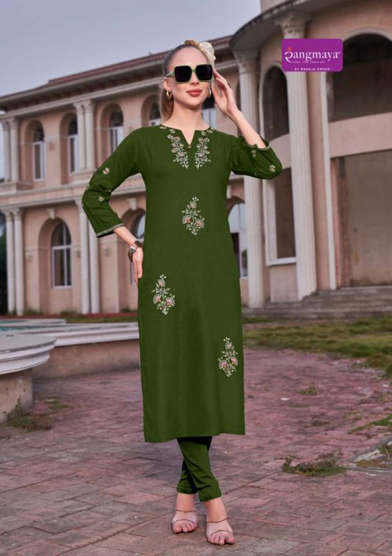 Rangmaya Farah catalog fab india short kurtis