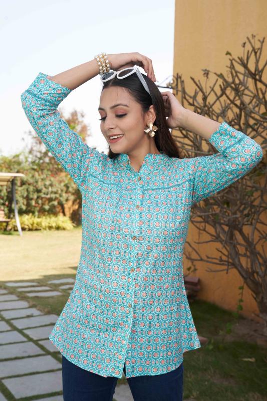 Rangmaya Saloni Catalog western top wholesaler