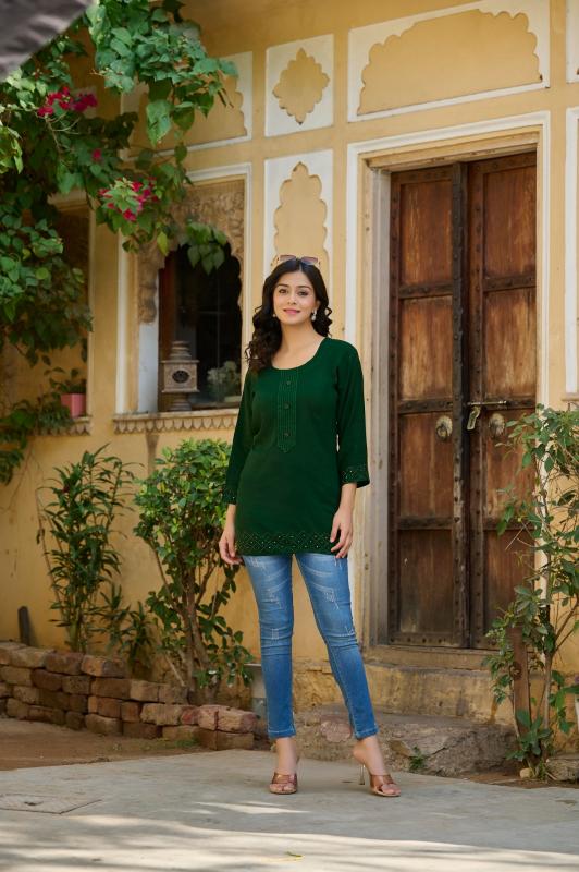 Rangmaya Sony catalog short kurti online shopping india