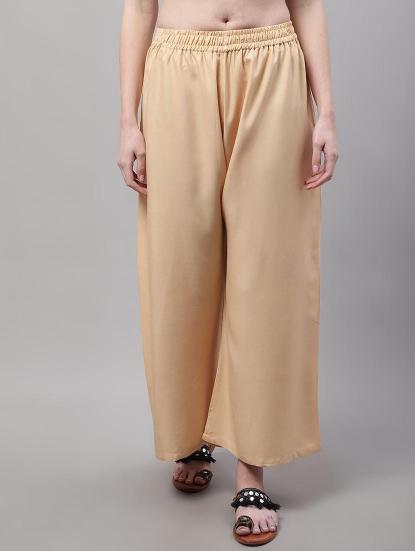 Rayon Plazzo Catalog pants for ladies