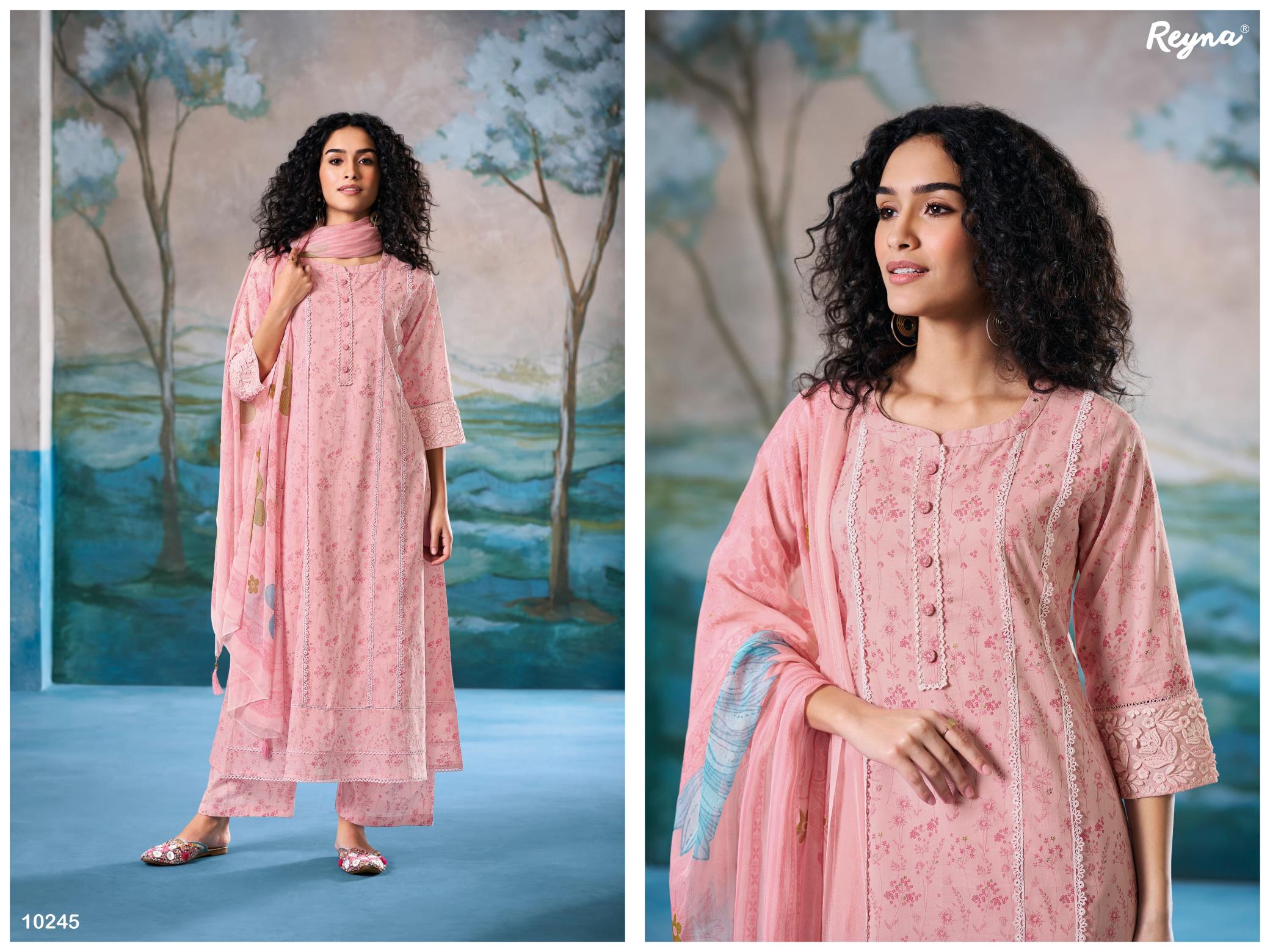 Reyna Kirti catalog salwar kameez materials wholesale bangalore