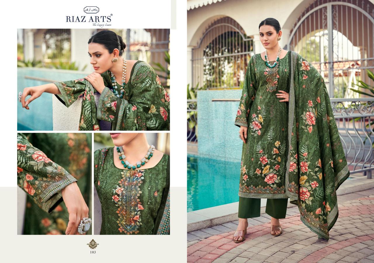 Riaz Arts Anvika Catalog wholesale dress material vapi