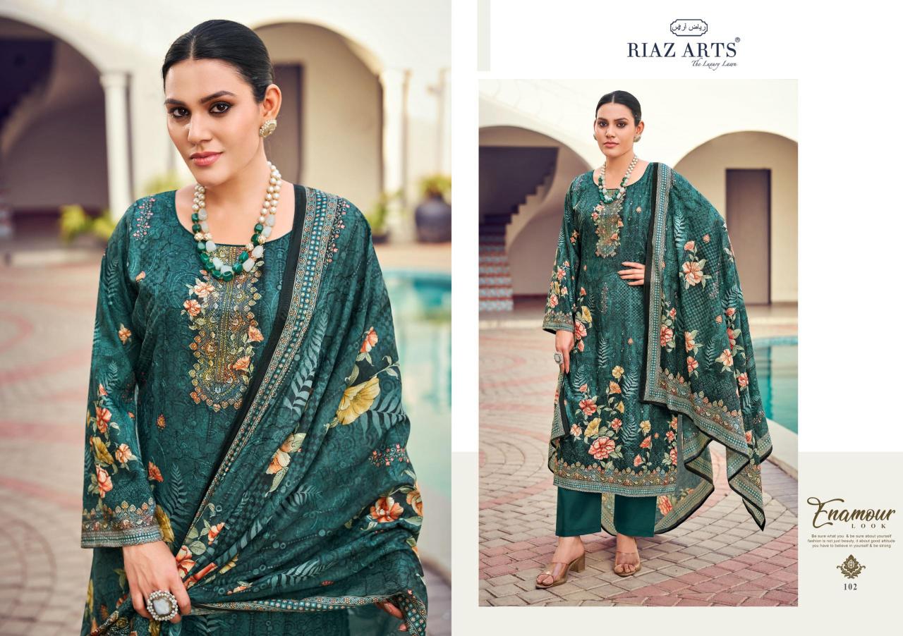 Riaz Arts Anvika Catalog wholesale dress material vapi