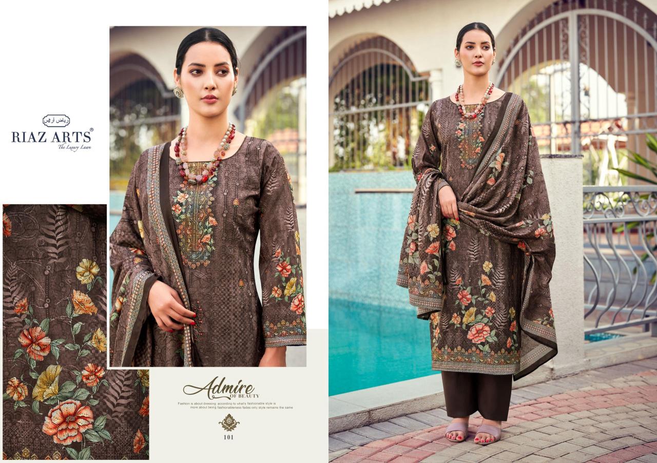 Riaz Arts Anvika Catalog wholesale dress material vapi