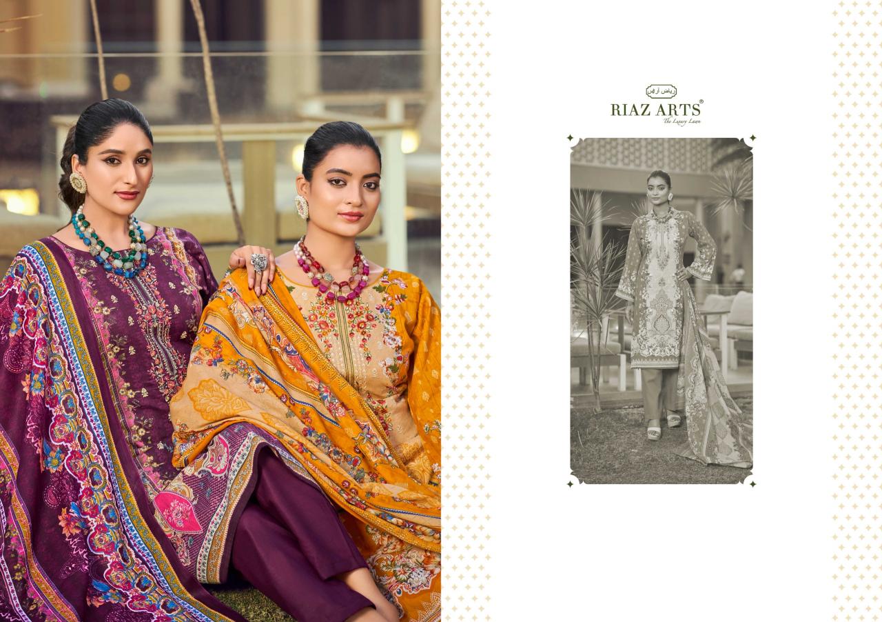Riaz Arts Qurbat catalog wholesale dress materials krishna online